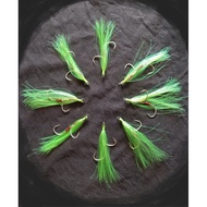 MATA JIGGING TENGGIRI KILLER/HANDMADE KEVLAR+WIRE JIGGING ASSIST HOOK (PANTAI TIMUR STYLE)