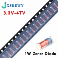 Chip 20PCS 1W Zener Diode SMD Diode ZMM5V1 ZMM3V0 3V3 3V9 4V7 5V1 7V5 8V2 10V 12V 15V 18V 20V 24V LL