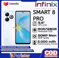 INFINIX smart 8pro RAM 16+128(+) Smart8 ram 8+128 GARANSI 1 TahunI!! [ EXCLUSIVE ] ✓✓✓