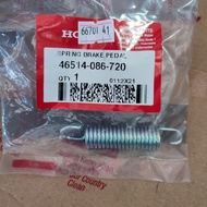 46514-086-720 Rear Brake Pedal Lever Spring ORIGINAL HONDA Star Prima Grand Legenda