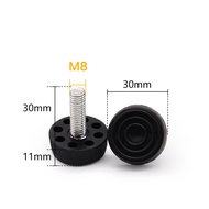#ROYALLADY#10 *Plastic Base Adjustable Height Foot M6*30*20mm/M8*30*20mm/M8*30*30mm
