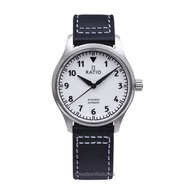 Ratio Skysurfer Pilot Full Luminous Dial Leather Automatic RTS307 200M Mens Watch