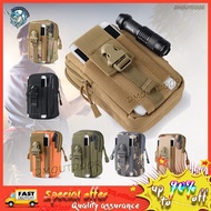 ☁【DM】Fishing Lure Bag Tactical Molle Pouch Utility Army Gadget Belt Waist Bag Pack Pocket Organizer 