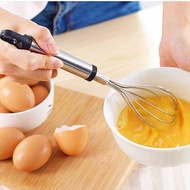 Hand egg beater cooking tools manual stainless steel high quality metal egg beaters egg-whisk / 日式不锈