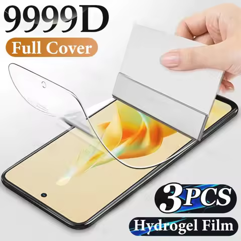 3PCS Hydrogel Film For OPPO Reno 9 8 7 6 5 5Z 3 Pro Plus Screen Protector For RENO 4 4Z ACE 2 2Z 10X
