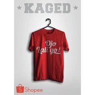 MERAH Ojo Lali Yo T-shirt Red/Red T-Shirt Don't Forget, Yes, Forgetful T-Shirt, Javanese Words T-Shi