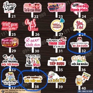 HAGTAG CẦM TAY _ DECAL VIP