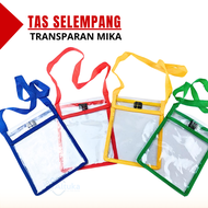 Tas Selempang Buku Tabungan A5 Anak Mika Transparan