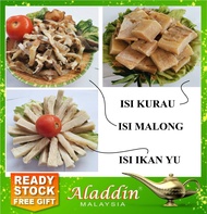 Aladdin Ikan Masin Isi Yu Kurau Malong 80g/100g Borong Wholesale Ready Stock