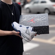 Air Jordan 4 Kasut sukan tahan lasak, kasut bola keranjang