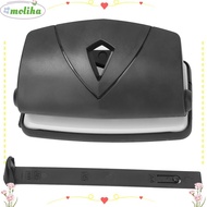 MOLIHA 2 Hole Puncher, 2 Hole Convenient Hole Slot Puncher, Durable Stable with Positioning Ruler Un