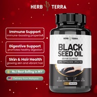 Black Seed Oil 1000mg| 120 Capsules| Trio| Black Cumin Seed Capsule Supplement| For Fitness Energy