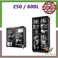 VAMOS DB-250S DB-600S HORIZONTAL DRY CABINET BOX 250L 600L LITERS DIGITAL DISPLAY WITH AUTOMATIC HUMIDITY CONTROLLER