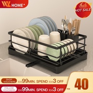 Dish Drainer Kitchen Organizer Plate Rack Spoon and Forks Rack Rak Pinggan Mangkuk