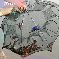 CLAIRA Fishing Net Trap 8 Automatic Crab Shrimp Net Trap 8 holes