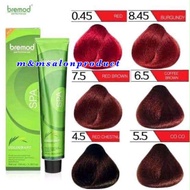 Bremod hair Color Red series( Fasion color ) Korean color 100ml Hair Colour Hair Dye