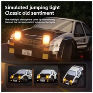 Desktop RC Drift Micro AE86 Car Scale 1:64 QD 2.4 Ghz Model Toyota Trueno AE 86 - Very Mini RC Car