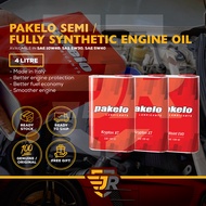 Pakelo Krypton XT Fully Multisint Evo Semi Synthetic Engine Oil Lubricant 5W30 5W40 10W40 Minyak Hitam Enjin Car Service