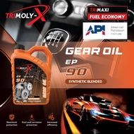 TRIMOLYX Manual Transmission GEAR OIL FLUID EP90 4L API GL5-LSD Minyak Hitam Gearbox Manual Transmis