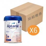 Aptamil - 愛他美（Aptamil）德國白金版HMO幼兒配方奶粉1+號(1歲以上)800gx6罐