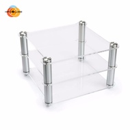 Topping  Exquisite acrylic frame HIFI amplifier amp decoder frame rack transparent equipment
