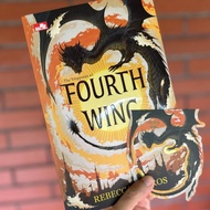 Rebecca Yarros Fourth Wing The Empyrean 1 Fantasy Novel Book Indonesian Translation Preloved