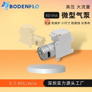 BD-04A Mini Air Compression Pump Inflatable Pump 12V24V Small 555 Carbon Brush Pneumatic Diaphragm P