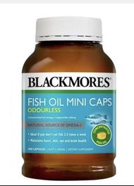 BLACKMORES 無腥味深海魚油 迷你膠囊 400粒
