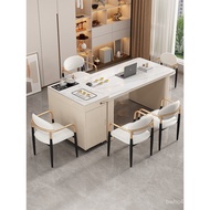 Combination Table One Table 2025 Table Balcony Premium Tea Table Dining Table Tea Light Chair Luxury