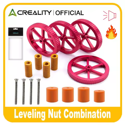 Creality Ender 3 Springs Upgrade Kit Hot Bed Leveling Kit 3D Printer for Ender 3/V2/Pro/Ender 3 S1/P
