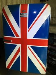 英倫工業風 英國國旗50年GM古董冰箱