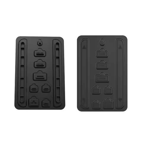 for Switch 2 Dust Cover and Rocker Caps Silicone Port Plugs Anti-Scratch Dust Protector Game Console