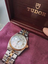 Tudor Dayjust Day Date MOP Pearl  白彩貝母 18k 74033 not 16234 16233