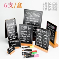 POP Penanda Papan Hitam Berasaskan Air Boleh Dipadamkan Pen Cat Air Pen Papan Pendarfluor Pen Penand