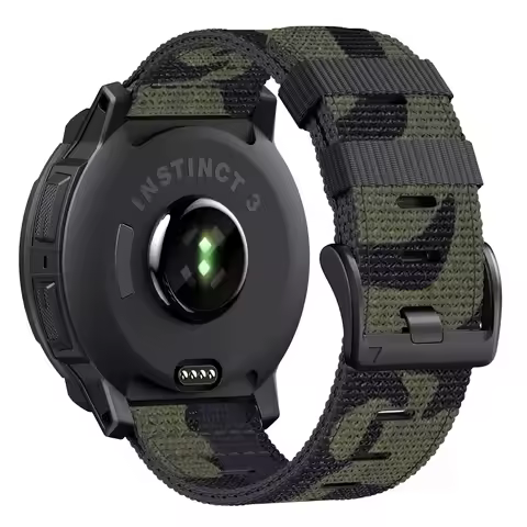 Nylon Rugged for Garmin Instinct 2/2X/3 Watch Band 45/50mm Breathable Wristband for Instinct Solar/E