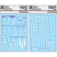 [Dalin] Waterslide Decal - GN16 MG 1/100 00 Qan[T] Full Saber (8822 MB) GNT-0000/FS OO QanT Model OO