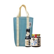 【豆油伯】醬烤提袋組(沙茶燒烤醬280g+茶姬釀造醬油100ml)