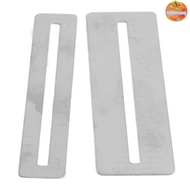 INTOO 3Sets Guitar Fret Guard, Silver Color 7.8cm Size Fret Wrap, Professional Steel Protector Guita