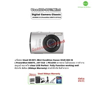 Canon IXUS 860 IS PowerShot SD870 IXY 910 Classic กล้องดิจิตอล Digital Camera 8.0MP 3.8X Zoom Lens ถ