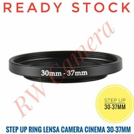 Step Up Ring 30 to 37 30mm to 37mm lens filter adapter cinema film