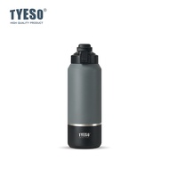 TYESO 1200ml 1500ml 2000ml ขวดน้ำสแตนเลสเกรด SUS304 พกพาสะดวก เหมาะสำหรับใช้งานกลางแจ้ง กีฬา เดินทาง