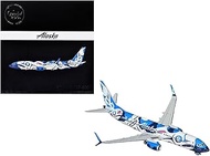 GeminiJets G2ASA1246 Alaska Airlines Boeing 737-800 Salmon People N559AS; Scale 1:200