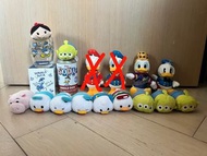 Donald Duck aliens Snow White ham tsumtsum tsum tsum disney figure toy key chain funko 迪士尼 公仔 玩具 擺設 