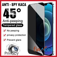 Tempered Glass Spy Glass Oppo R17 Pro K1 AX7 Pro R15X Oppo Reno Z V K5 Y12i Anti Scratch Anti Spy Privacy Glass