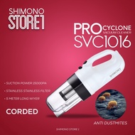 SHIMONO SVC1016 Corded Vacuum FREE SVC1020C Car Vacuum / Pro-Cyclone Handheld Vacuum Cleaner / Anti 