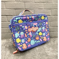 Smiggle Teeny Tiny Square Lunch Box original (Preloved) Tas Thermal Lunch Bag - Sea World