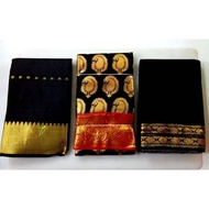 BLACK SAREE FOR AMMAN-5METER