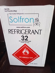 Solfron Refrigerant Freon R32 6.6LB (3KG)