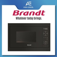 BRANDT BMS7120B 26L BLACK BUILT-IN MICROWAVE OVEN