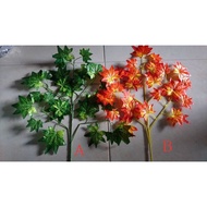 1 Stem maple Leaf/Artificial maple Leaf/Plastic maple Leaf
